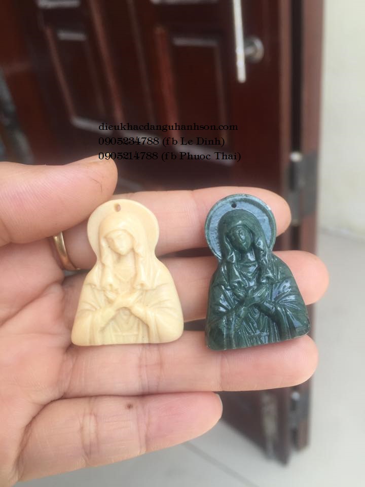 Mặt dây chuyền ngọc Ấn Độ thiên nhiên CG08