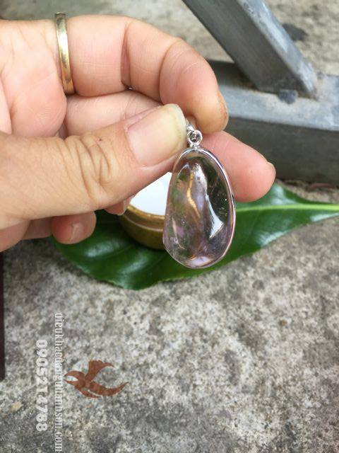 Mặt dây chuyền đá thạch anh thiên nhiên MD01