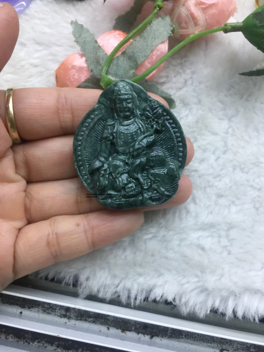  Phật bản mệnh phổ hiền bồ tát Đá Ngọc Ấn Độ tự nhiên  tuổi Thìn và Tỵ PH09