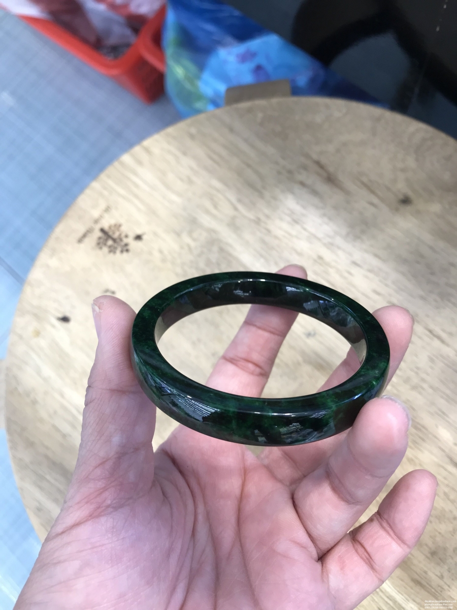 Vòng tay ngọc cẩm thạch sơn thủy thiên nhiên (Mã sản phẩm: VTBL31)