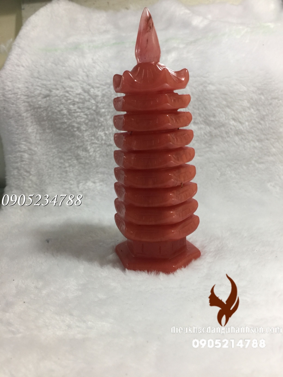 Tháp vân xương đá thạch anh TVX01