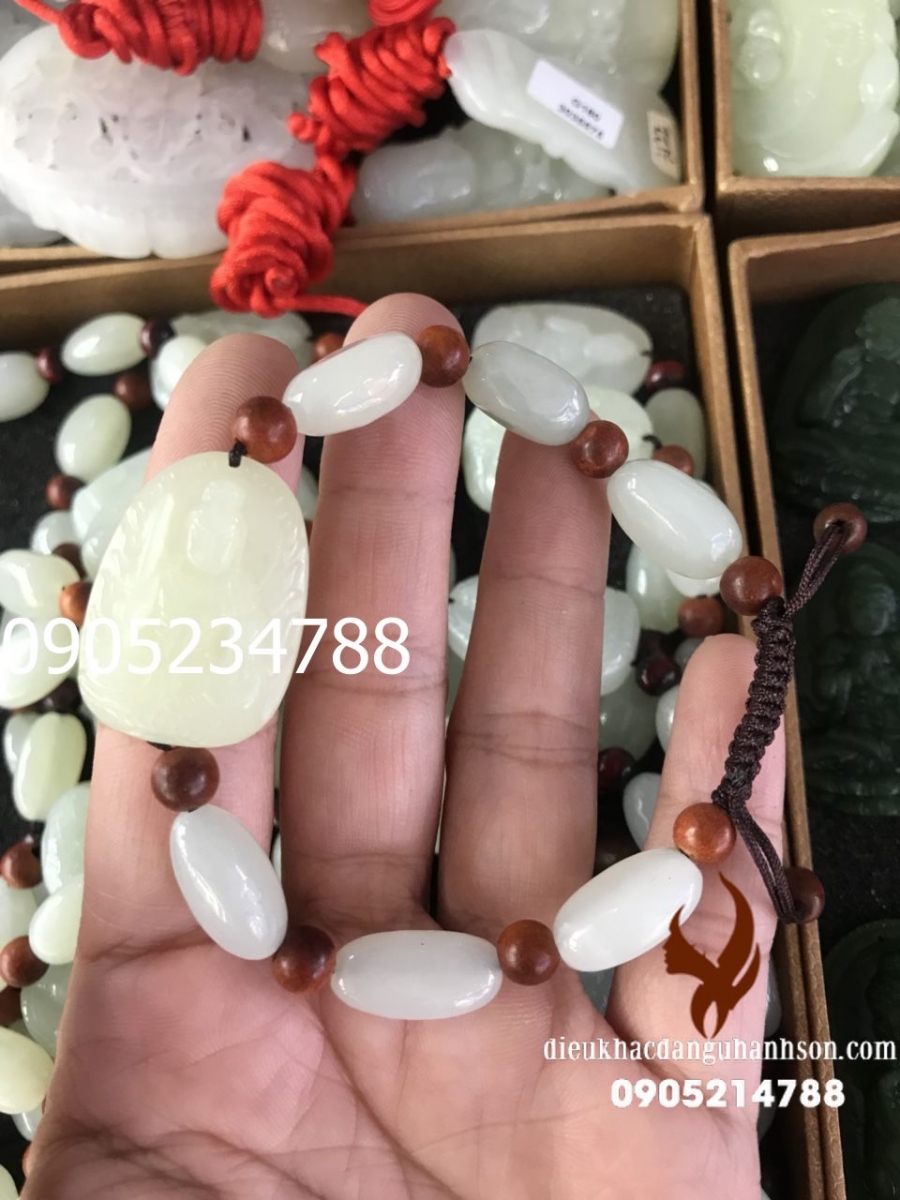Vòng tay phật  bản mệnh Bất động minh vương cho tuổi Dậu (Mã sản phẩm: PBM120)