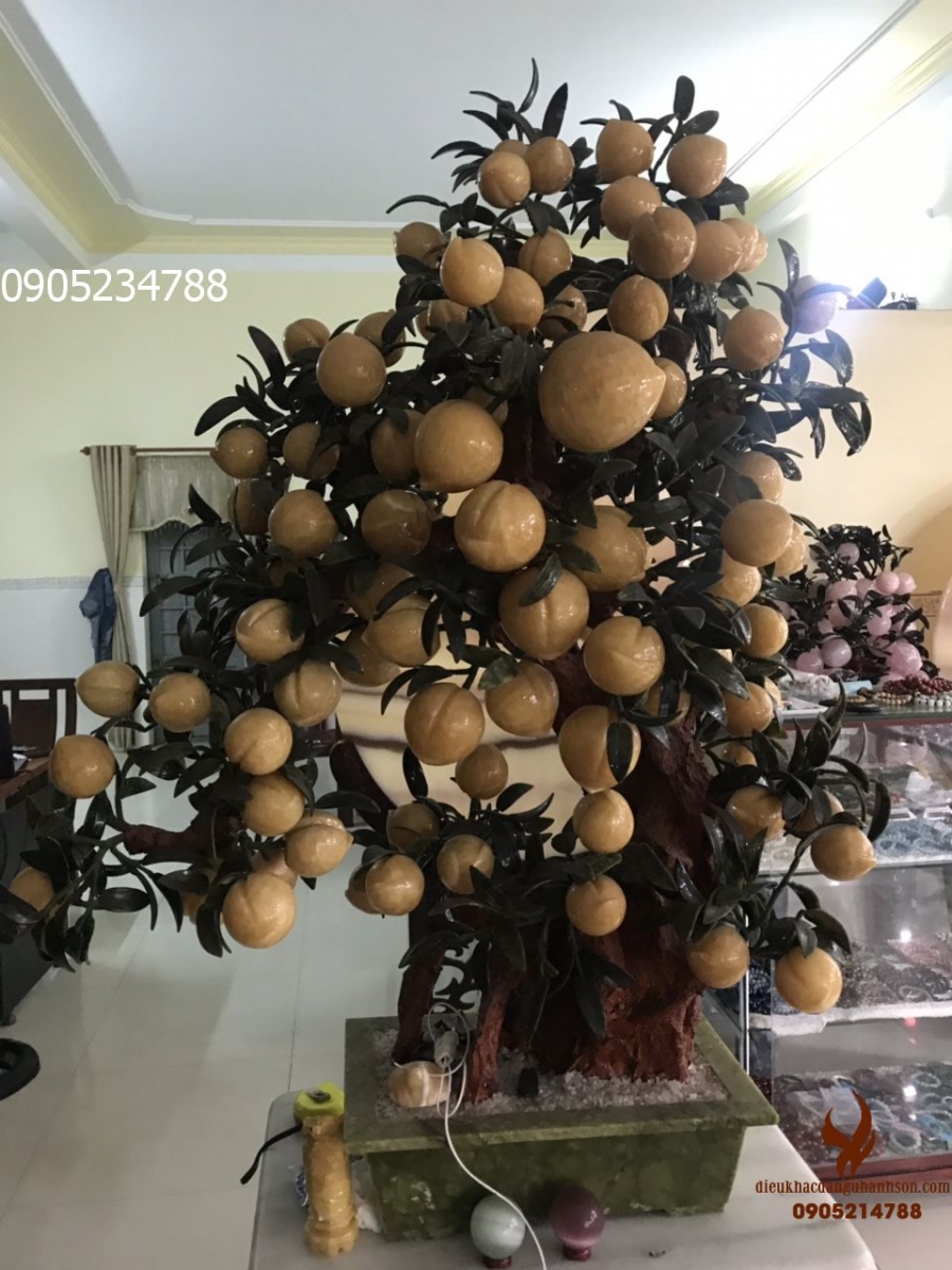 Cây đào Trường thọ Ngọc hoàng long thiên nhiên 88 quả (Mã sản phẩm: CD01)