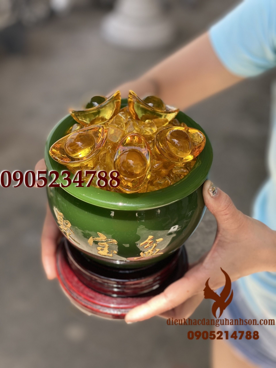 Bắt vàng, bát tụ bảo phong thủy (Mã sản phẩm: BV03)