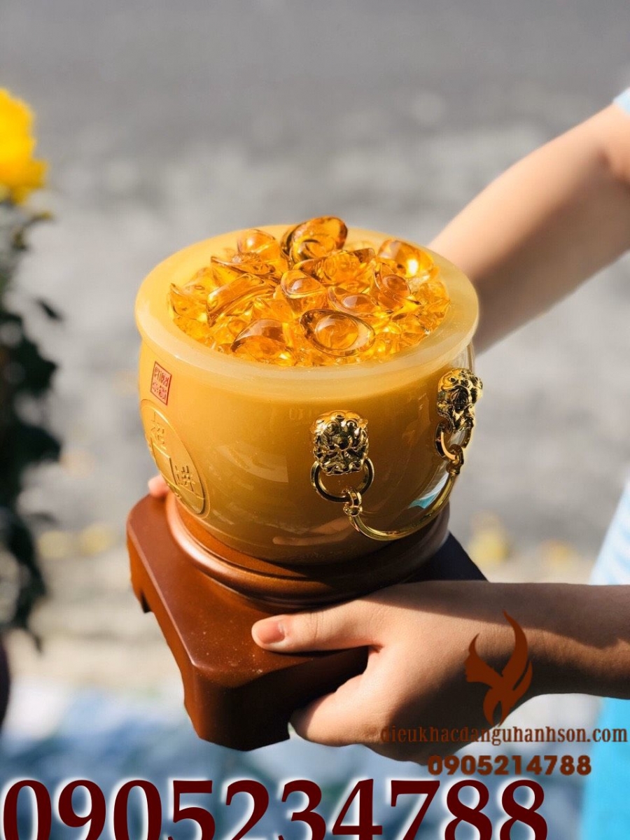 Bắt vàng, bát tụ bảo phong thủy (Mã sản phẩm: BV05)