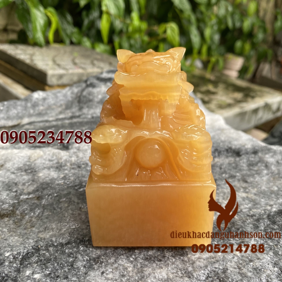 Ấn rồng ngọc hoàng long tự nhiên (AR01)
