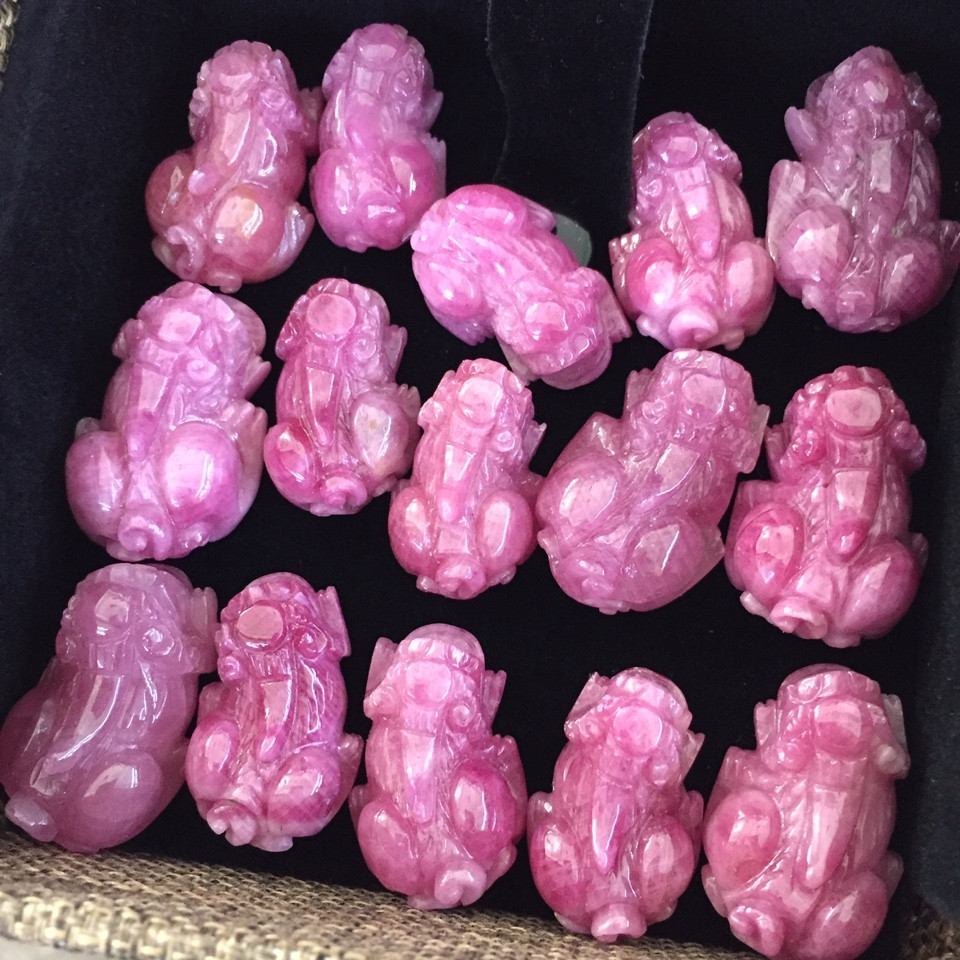 Tỳ hưu đá ruby thiên nhiên TH24