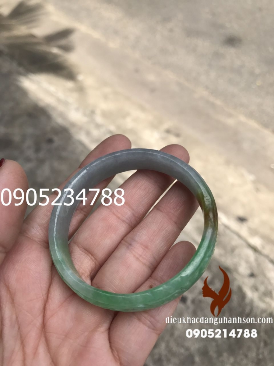 Vòng tay Ngọc Cẩm thạch tứ quý VTBD16