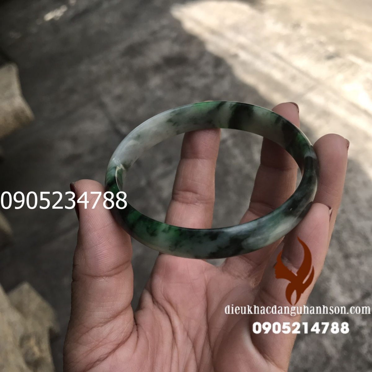 Vòng Tay Ngọc Cẩm Thạch VTBL30