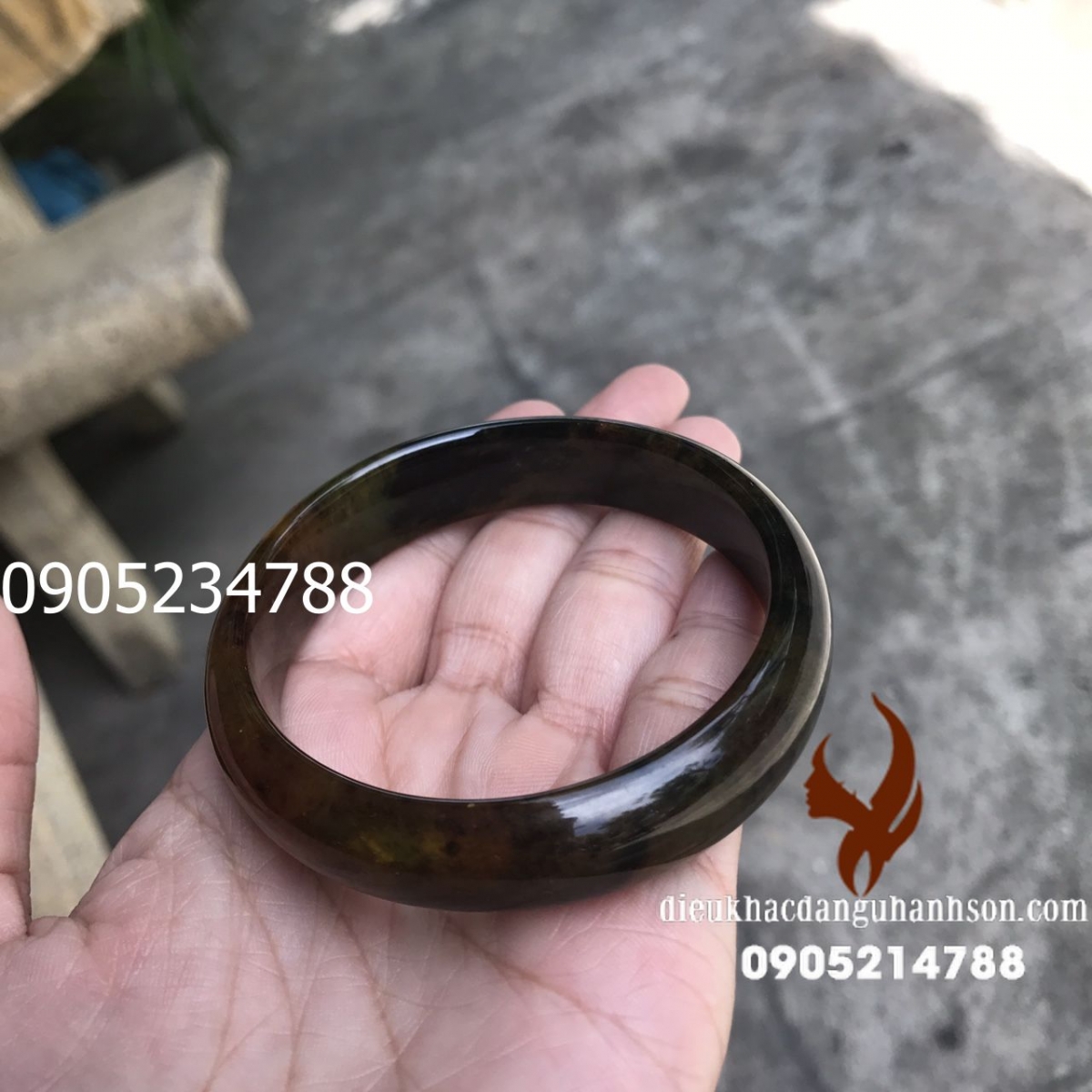 Vòng tay Ngọc Tứ Quý VTBL10