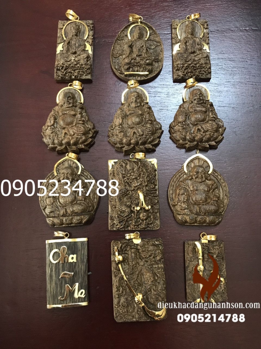 Mặt  dây chuyền trầm hương tự nhiên TH12