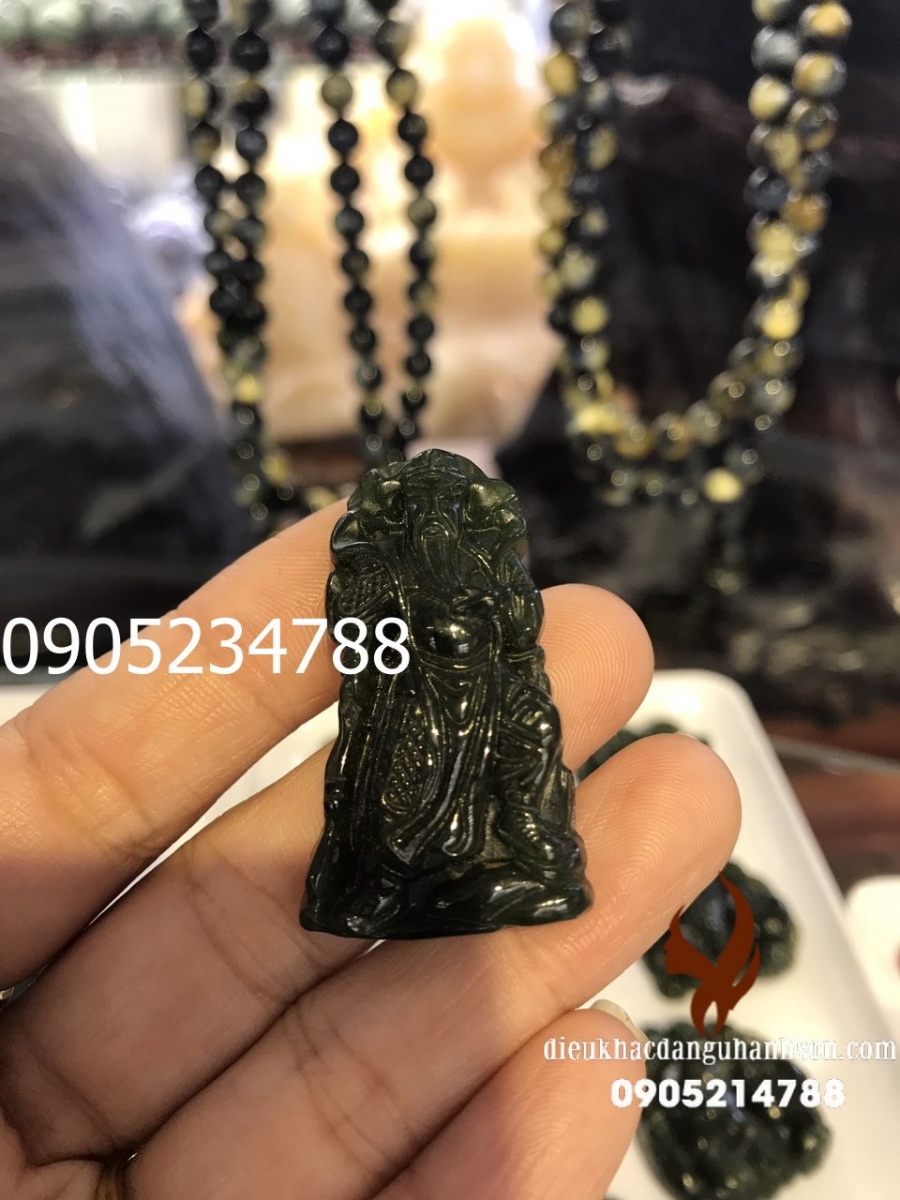 Quan công Ngọc bích tự nhiên QC43