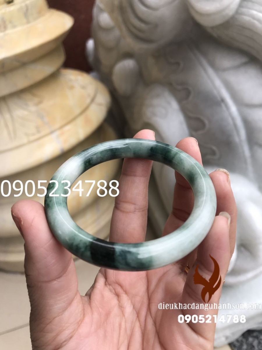 Vòng ngọc cẩm thạch tự nhiên VTBL33