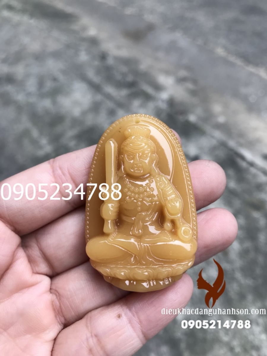 Phật Bản Mệnh Bất động minh vương cho tuổi Dậu đá Ngọc Hoàng Long (Mã Sản Phẩm: PBM65)