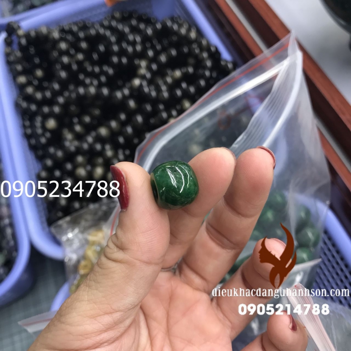 Lu Thống Ngọc cẩm thạch tự nhiên (Mã sản phẩm: LT08)