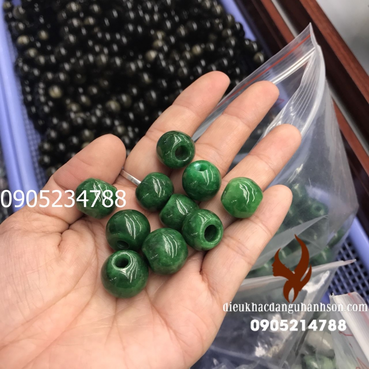 Lu Thống Ngọc cẩm thạch tự nhiên (Mã sản phẩm: LT09)