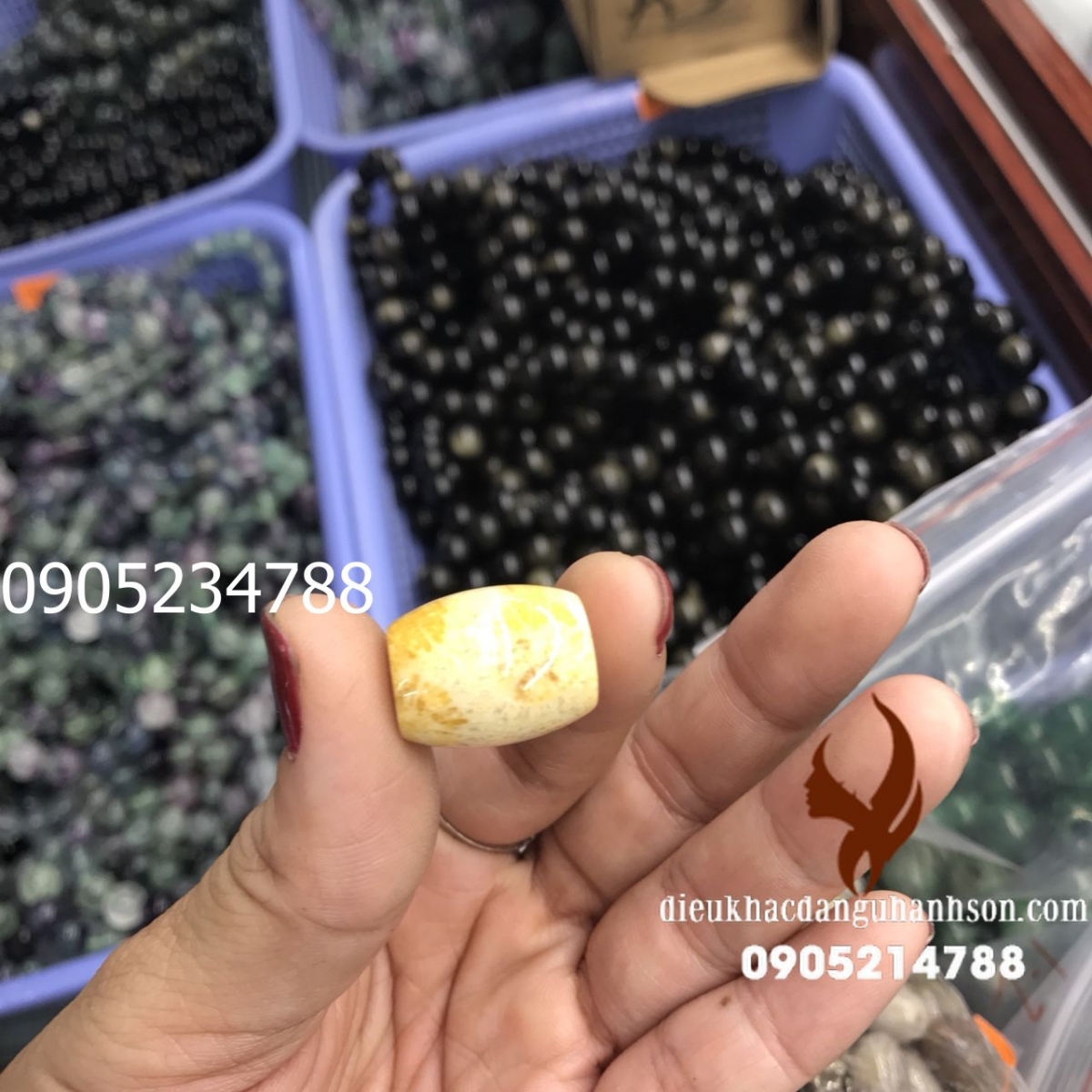 Lu Thống đá San Hô Thiên Nhiên (Mã Sản Phẩm: LT45)