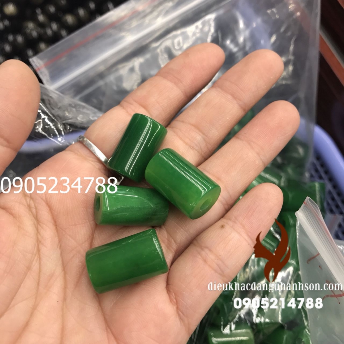 Lu Thống Ngọc cẩm thạch tự nhiên (Mã sản phẩm: LT10)