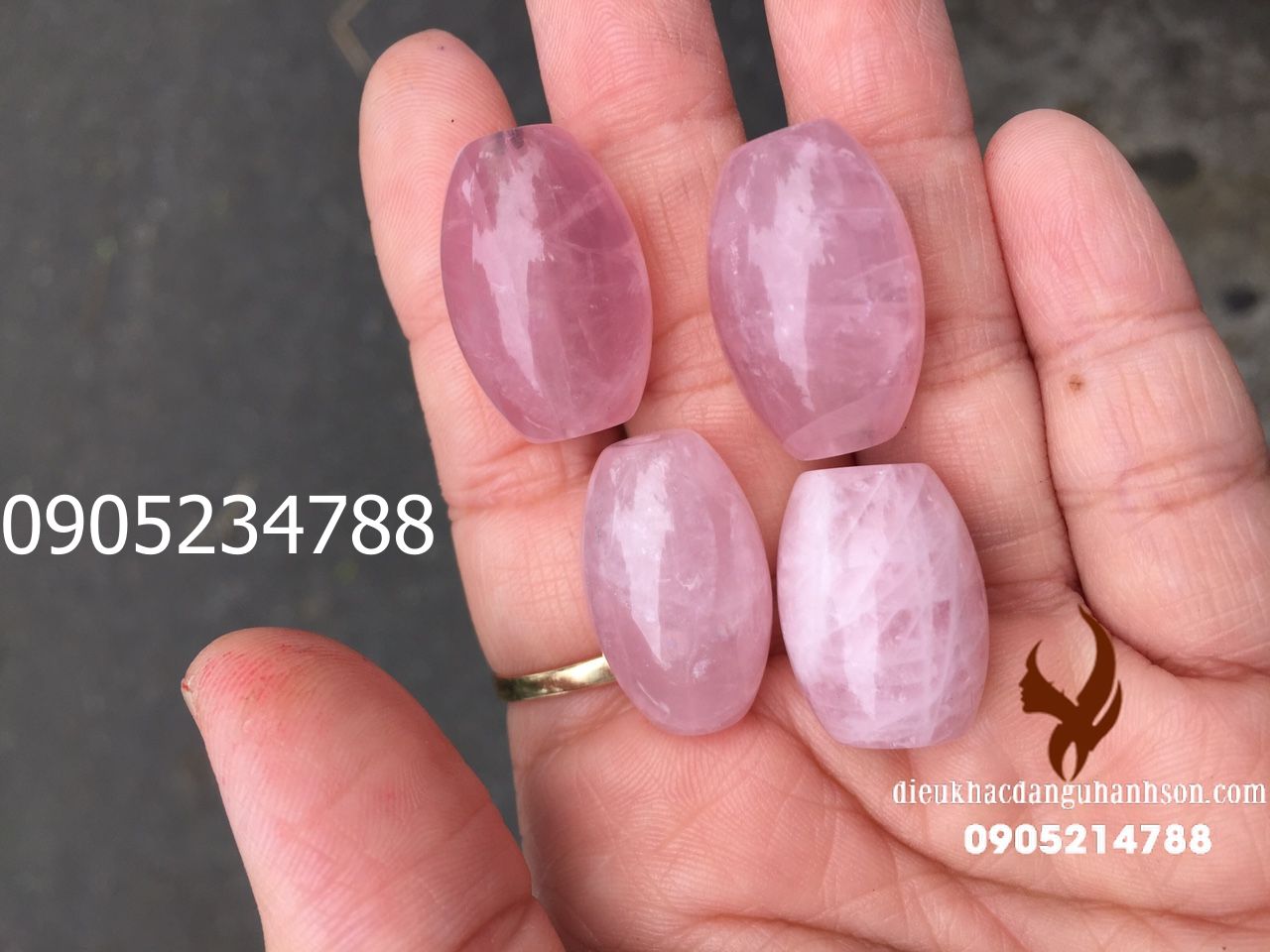 Lu Thống thạch anh hồng Thiên Nhiên (Mã Sản Phẩm: LT43)
