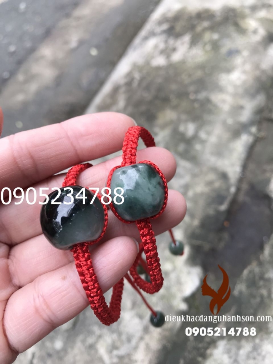 Vòng Tay Lu Thống Ngọc cẩm thạch Thiên Nhiên (Mã Sản Phẩm: LT41)