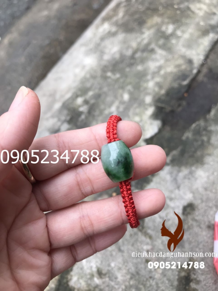 Vòng tay Lu thống Ngọc cẩm thạch thiên nhiên (Mã sản phẩm: LT26)